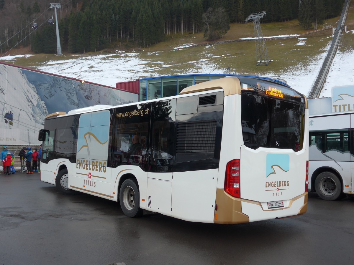 (167'891) - EAB Engelberg - Nr. 4/OW 10'265 - Mercedes am 25. Dezember 2015 in Engelberg, Titlisbahnen