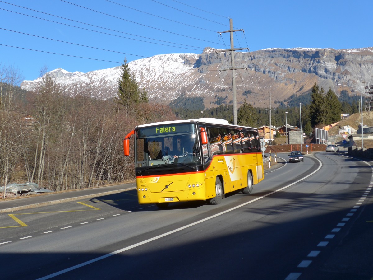 (167'979) - Fontana, Ilanz - Nr. 1/GR 74'221 - Volvo am 26. Dezember 2015 in Laax, Rancho