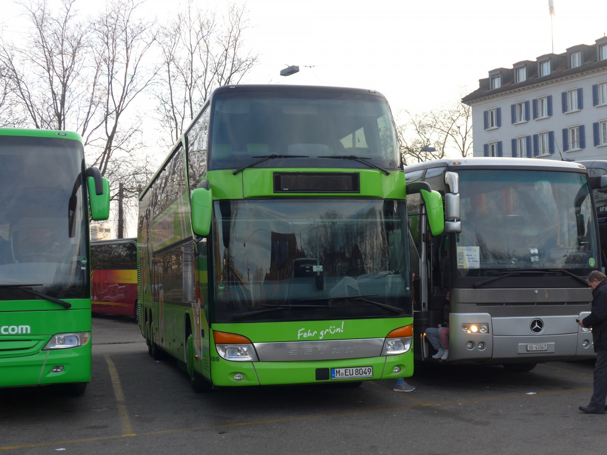 (168'119) - Aus Deutschland: Albus, Mnchen - Nr. M8049/M-EU 8049 - Setra am 29. Dezember 2015 in Zrich, Sihlquai