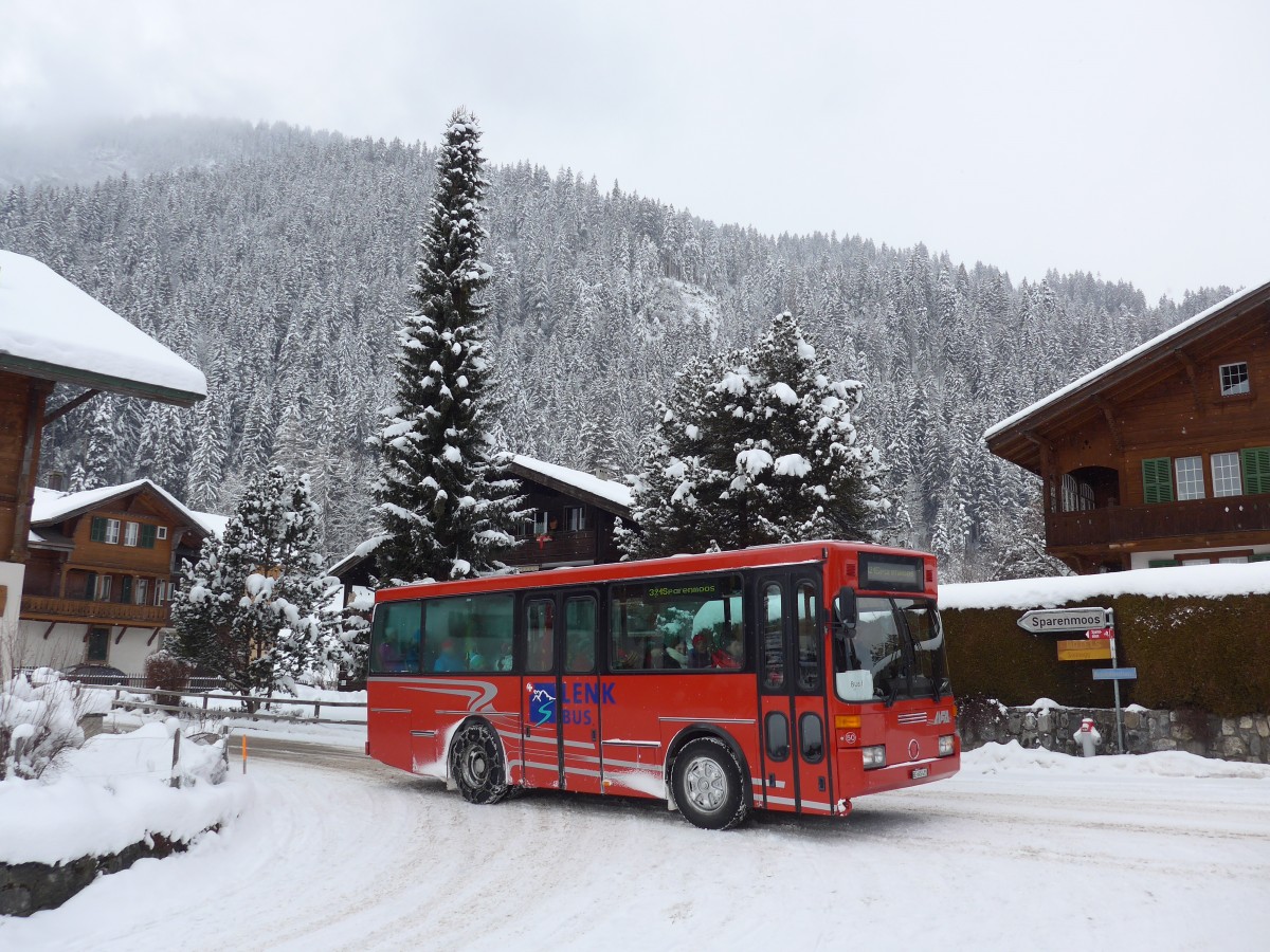 (168'477) - AFA Adelboden - Nr. 50/BE 645'415 - Vetter (ex AVG Grindelwald Nr. 21) am 17. Januar 2016 in Zweisimmen, Obegg