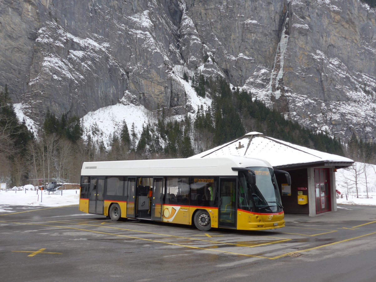 (168'551) - PostAuto Bern - BE 475'161 - Hess am 24. Januar 2016 in Stechelberg, Hotel