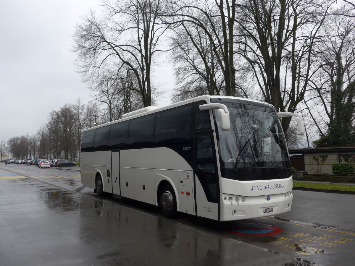 (168'926) - Jung, Zrich - ZH 5262 - Temsa am 25. Februar 2016 in Luzern, Verkehrshaus