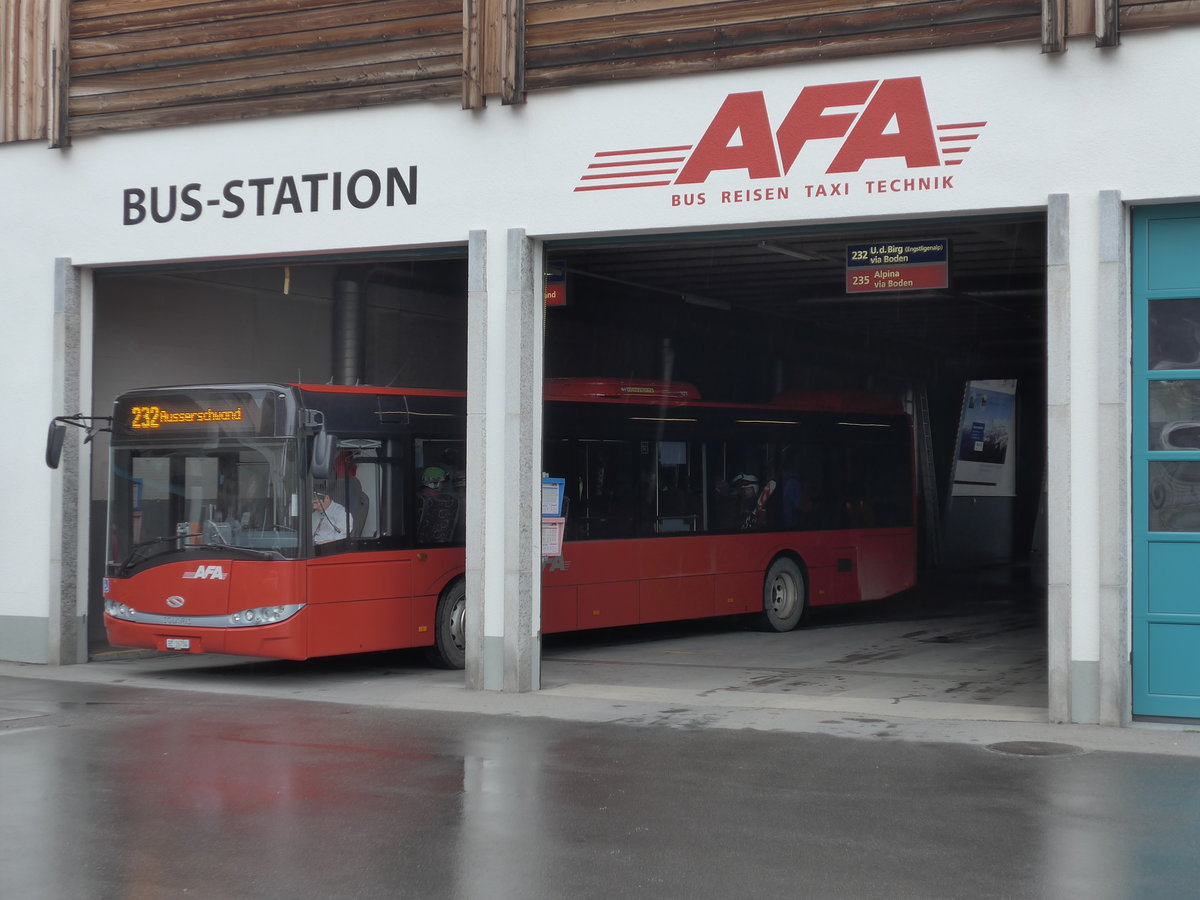 (169'531) - AFA Adelboden - Nr. 91/BE 26'704 - Solaris am 27. Mrz 2016 im Autobahnhof Adelboden