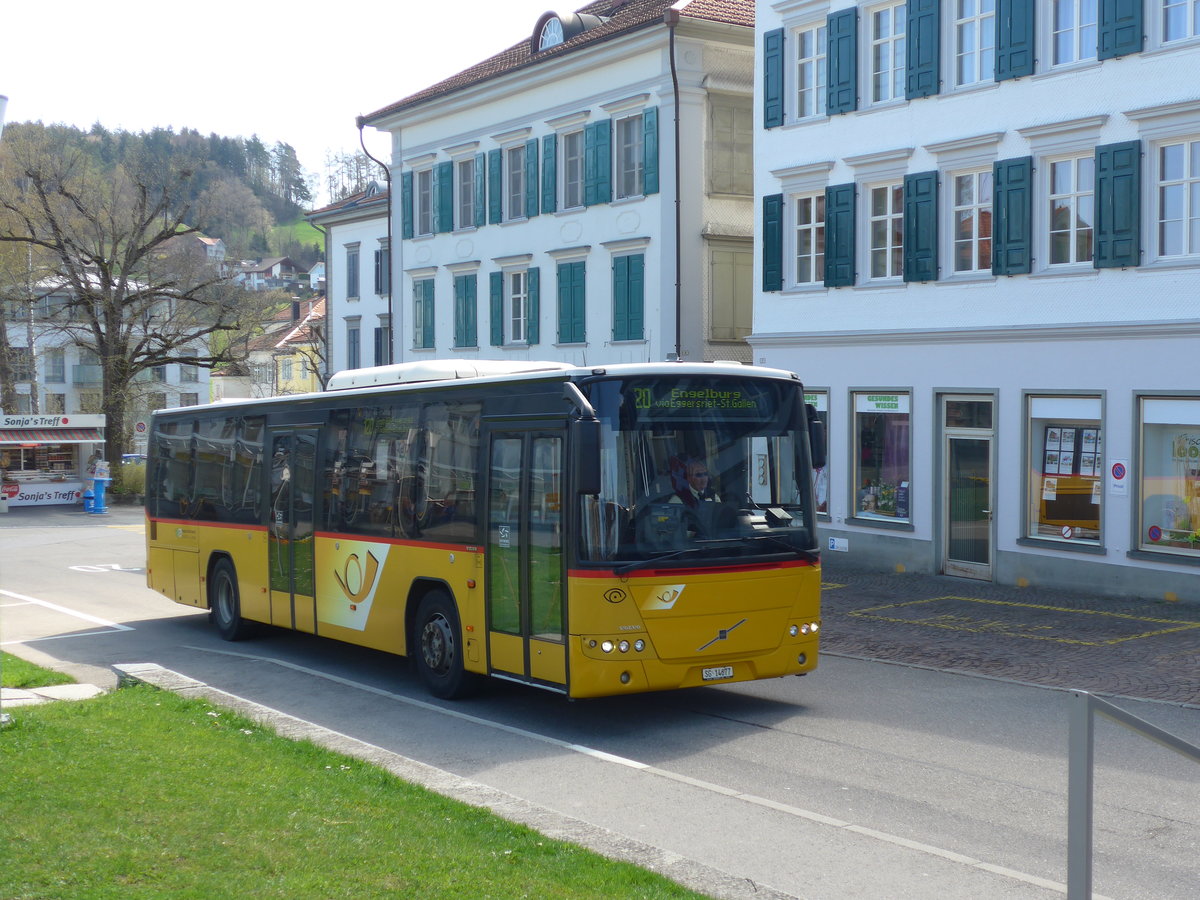 (169'934) - Casutt, Gossau - SG 14'677 - Volvo am 12. April 2016 in Heiden, Post