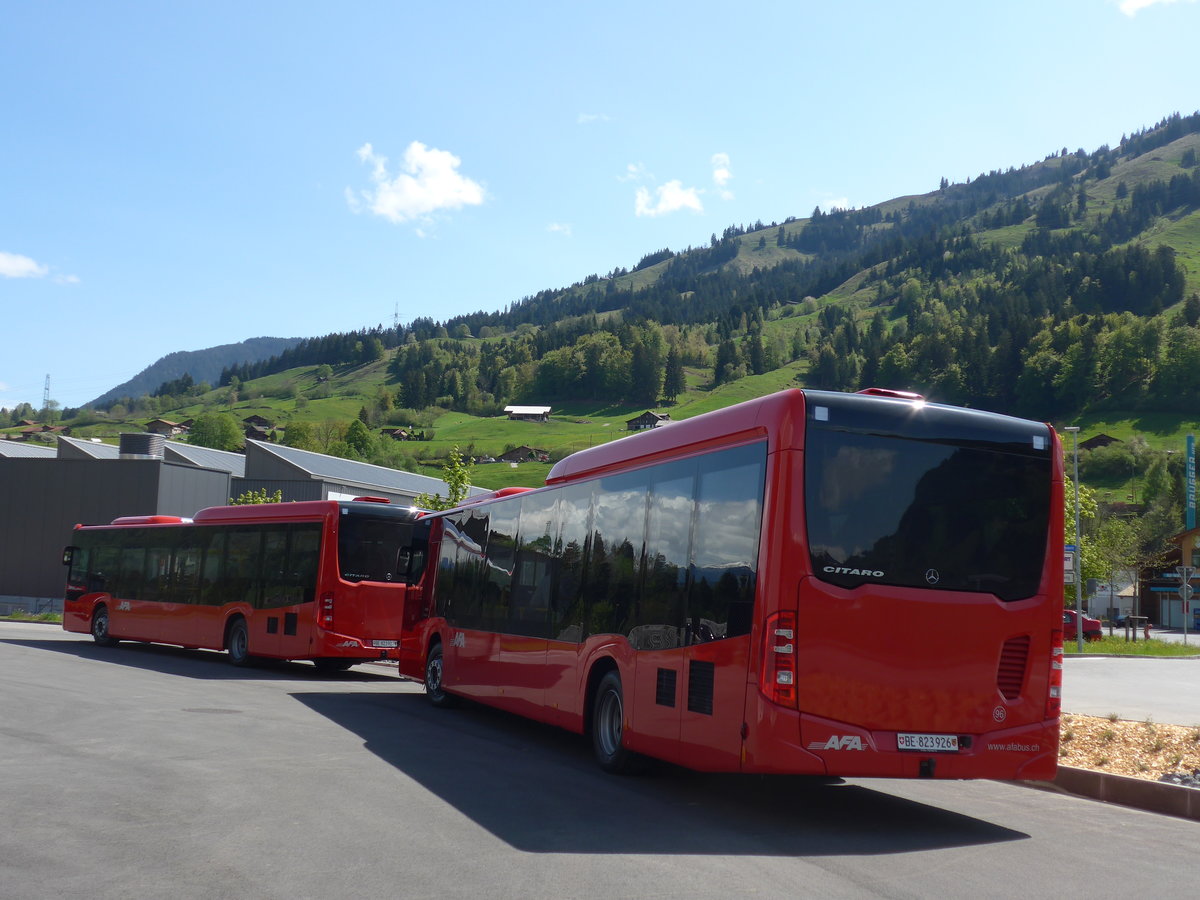 (170'439) - AFA Adelboden - Nr. 96/BE 823'926 - Mercedes am 10. Mai 2016 in Frutigen, Garage