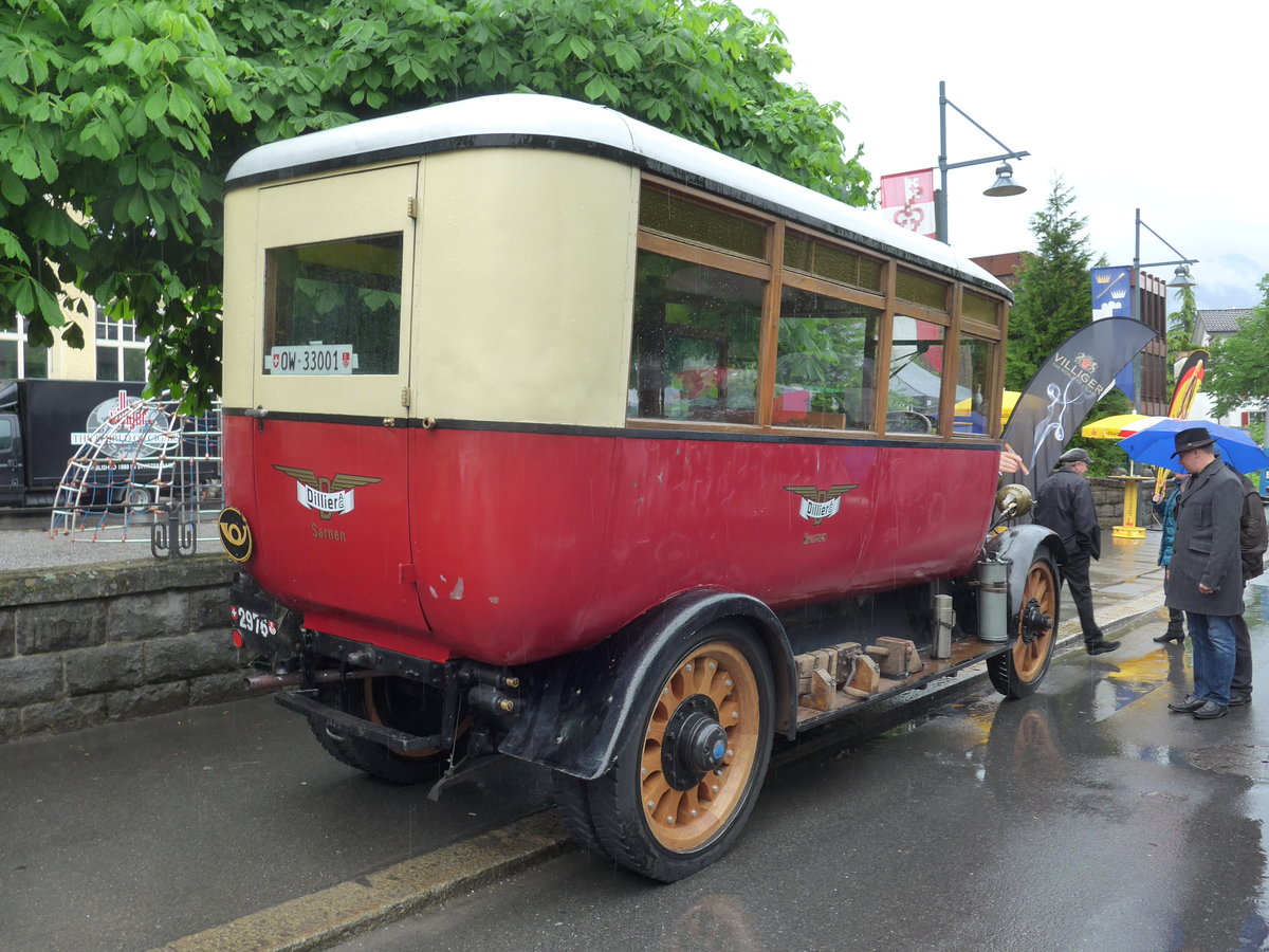 (170'600) - Dillier, Sarnen - OW 33'001 - Saurer/Saurer am 14. Mai 2016 in Sarnen, OiO