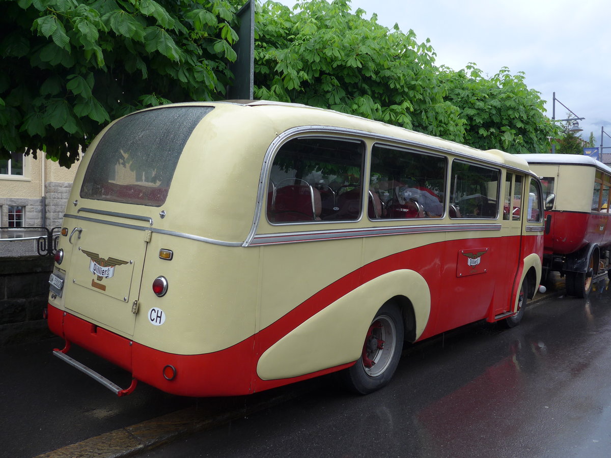 (170'604) - Dillier, Sarnen - OW 33'002 - Saurer/R&J am 14. Mai 2016 in Sarnen, OiO