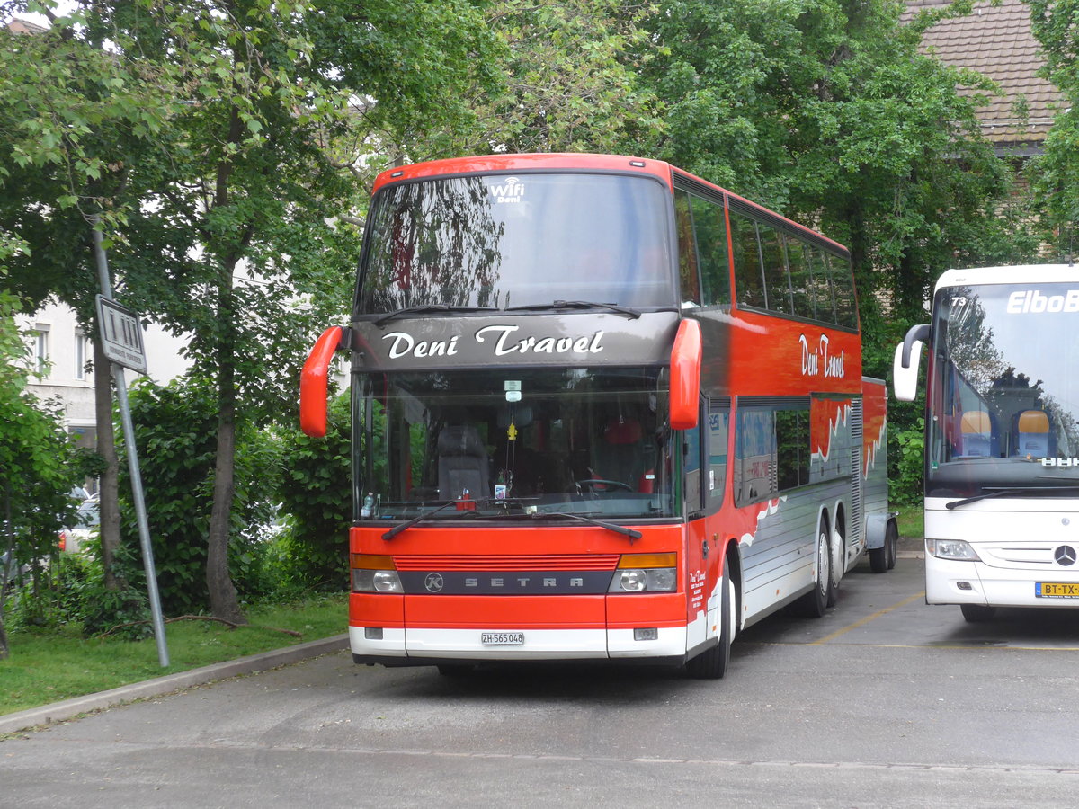 (170'974) - Deni Travel, Zrich - ZH 565'048 - Setra am 16. Mai 2016 in Zrich, Sihlquai