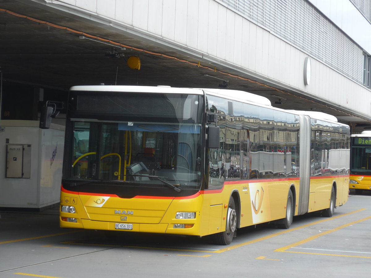 (171'864) - PostAuto Bern - Nr. 664/BE 656'301 - MAN am 13. Juni 2016 in Bern, Postautostation