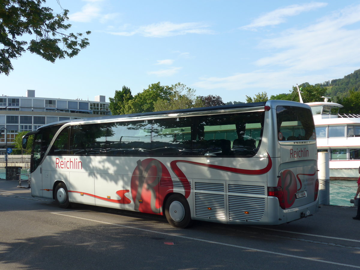 (171'942) - Reichlin, Goldau - SZ 13'800 - Setra am 24. Juni 2016 bei der Schifflndte Thun