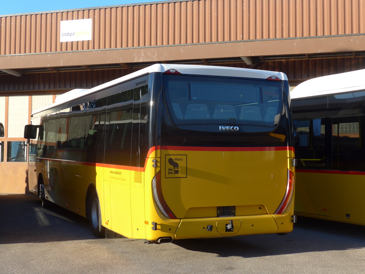 (172'807) - Faucherre, Moudon - Iveco am 10. Juli 2016 in Yverdon, Postgarage