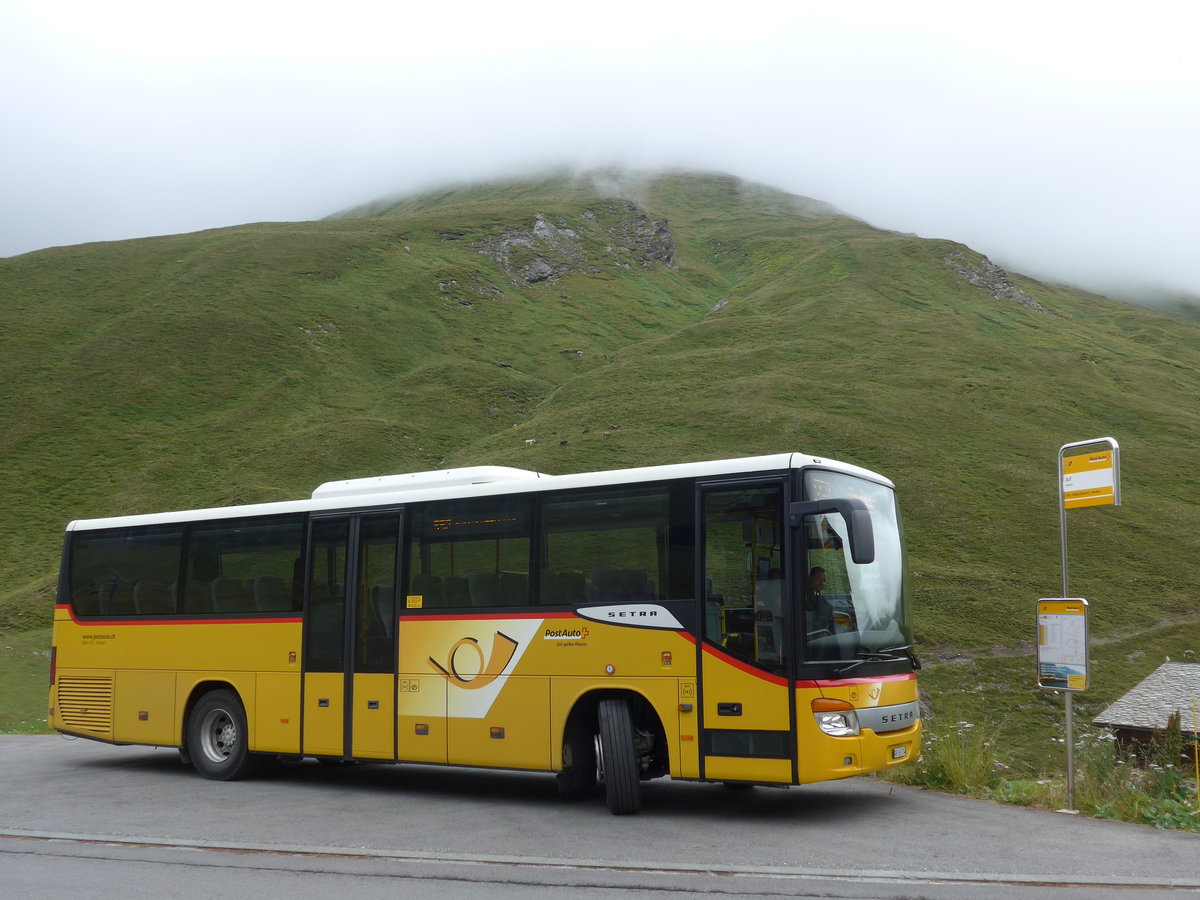 (174'204) - Mark, Andeer - GR 163'714 - Setra (ex GR 8809) am 21. August 2016 in Juf