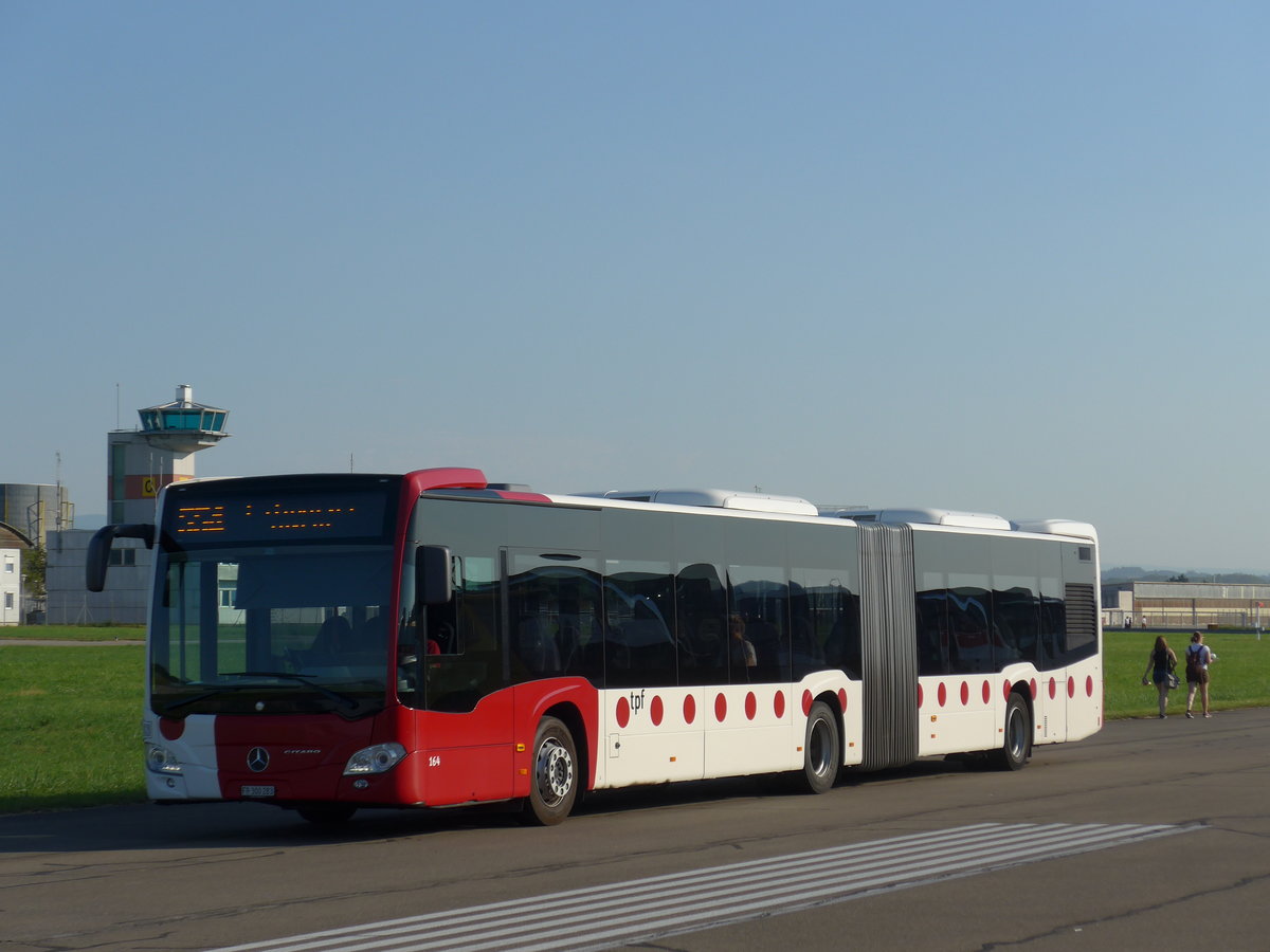 (174'388) - TPF Fribourg - Nr. 164/FR 300'283 - Mercedes am 28. August 2016 in Estavayer-le-Lac, ESAF