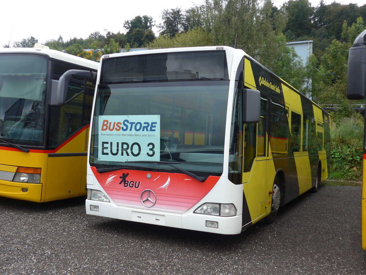 (174'610) - BGU Grenchen - Nr. 11 - Mercedes am 5. September 2016 in Kloten, EvoBus