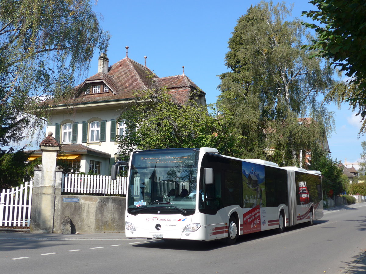 (175'227) - ARAG Ruswil - Nr. 36/LU 173'560 - Mercedes am 26. Dezember 2016 in Ins, Bahnhofstrasse