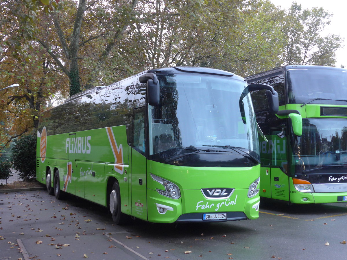 (175'708) - Aus Deutschland: Rexer, Calw - CW-LL 1124 - VDL am 18. Oktober 2016 in Zrich, Sihlquai