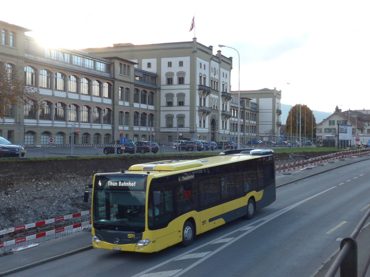 (176'195) - STI Thun - Nr. 185/BE 804'185 - Mercedes am 21. Oktober 2016 in Thun, Allmendstrasse