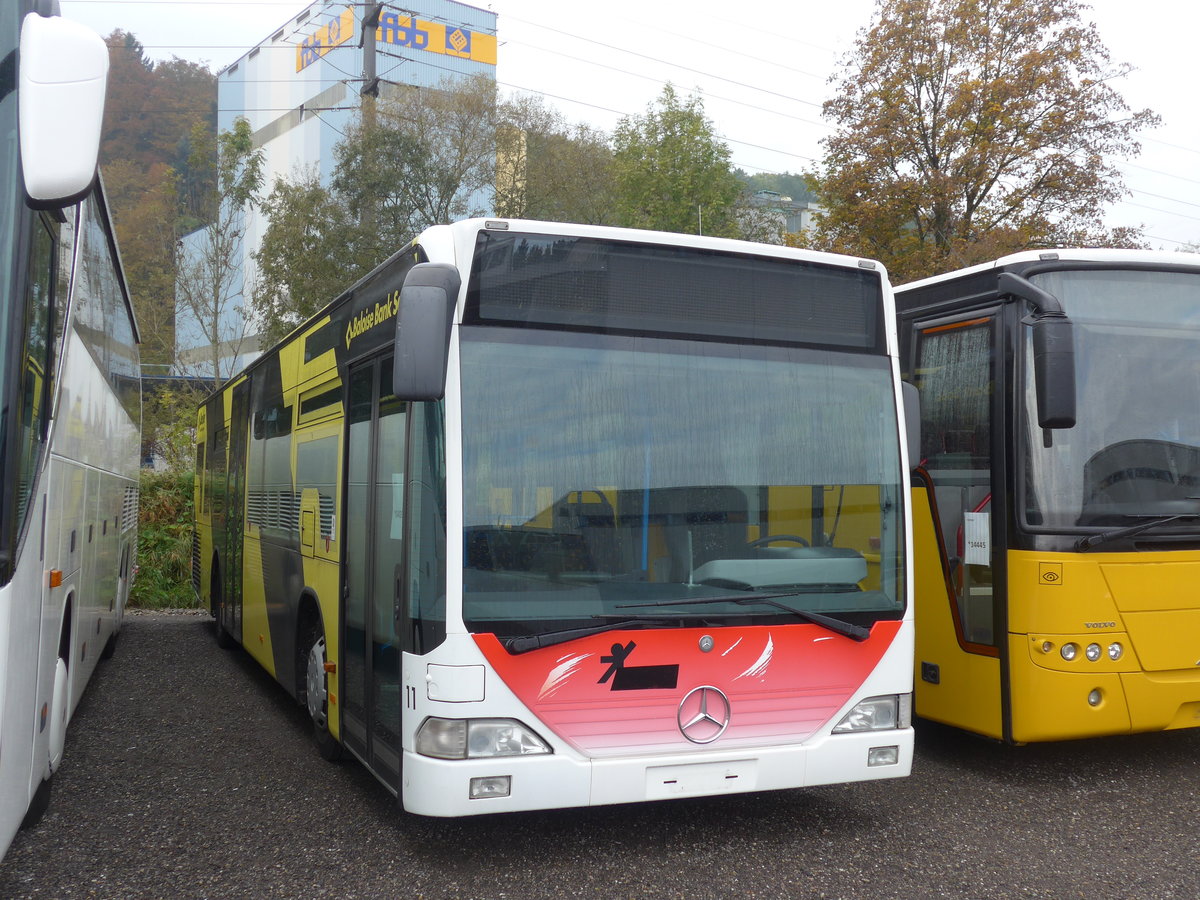 (176'271) - BGU Grenchen - Nr. 11 - Mercedes am 23. Oktober 2016 in Kloten, EvoBus