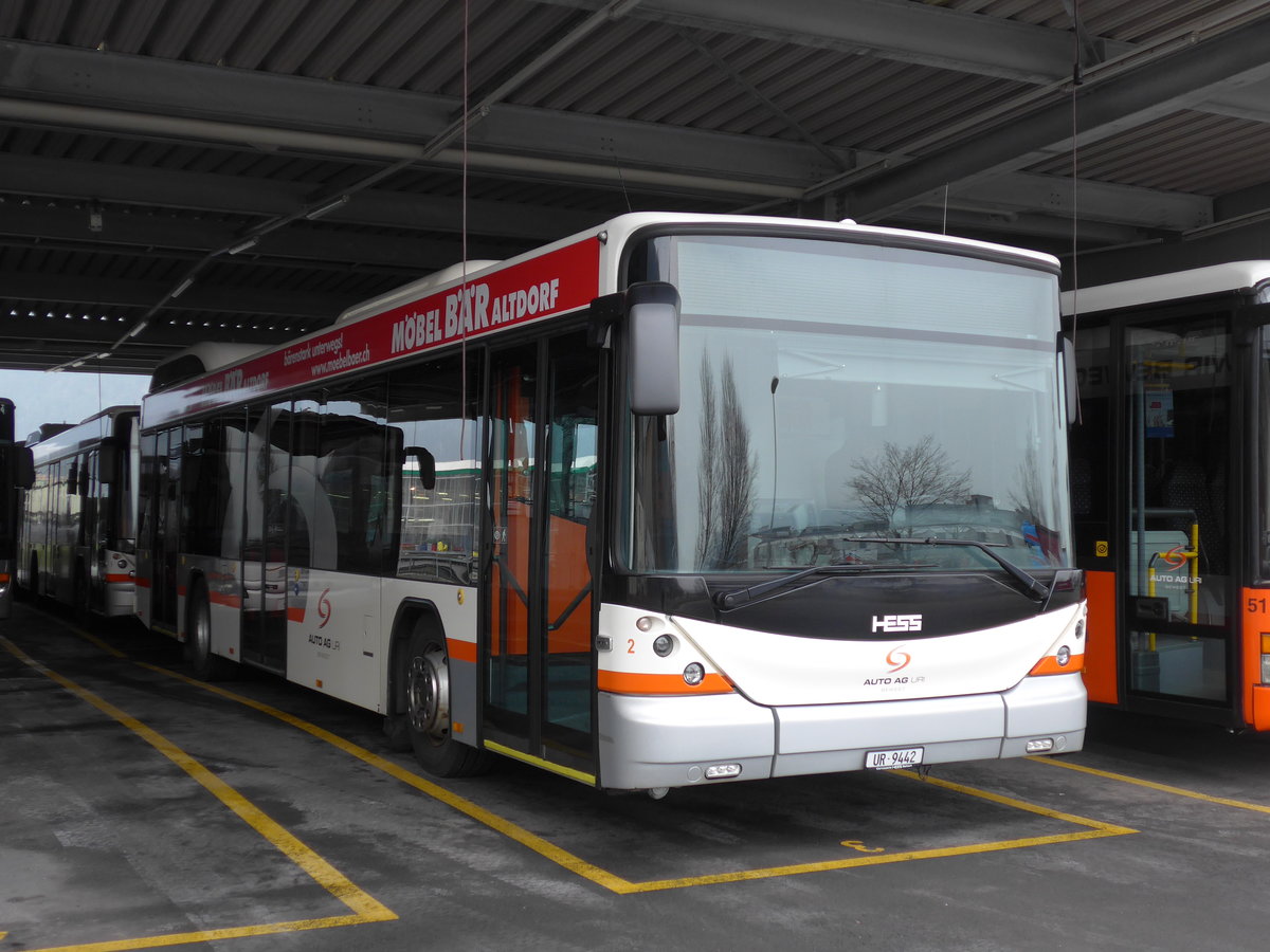 (177'492) - AAGU Altdorf - Nr. 2/UR 9442 - Hess am 30. Dezember 2016 in Schattdorf, Garage