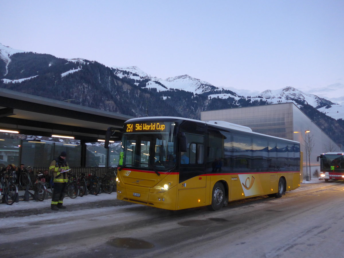 (177'602) - ASK Schangnau - BE 29'195 - Volvo am 7. Januar 2017 beim Bahnhof Frutigen