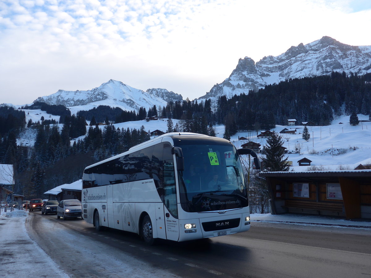 (177'678) - Scheiben, Emmenmatt - BE 15'437 - MAN am 7. Januar 2017 in Adelboden, Oey