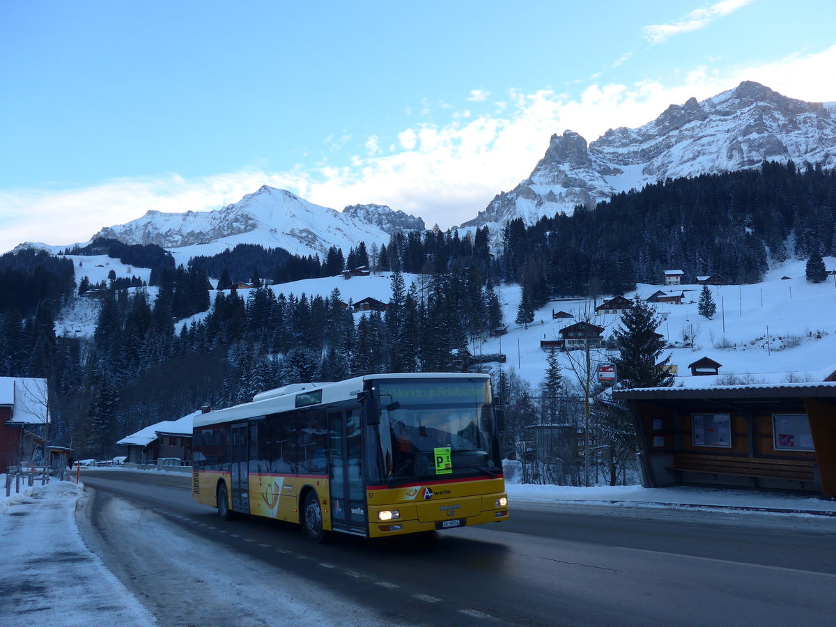 (177'714) - Wyss, Boningen - Nr. 37/SO 59'314 - MAN am 7. Januar 2017 in Adelboden, Oey