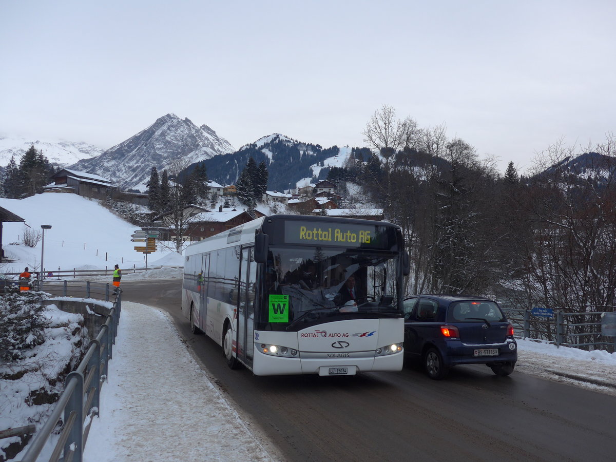 (177'901) - ARAG Ruswil - Nr. 7/LU 15'034 - Solaris am 7. Januar 2017 in Adelboden, Oey