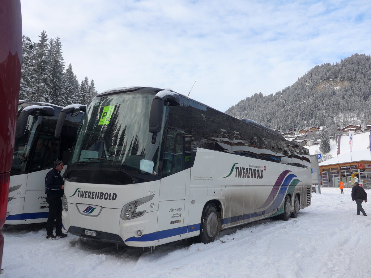 (177'955) - Twerenbold, Baden - Nr. 57/AG 203'971 - VDL am 8. Januar 2017 in Adelboden, ASB