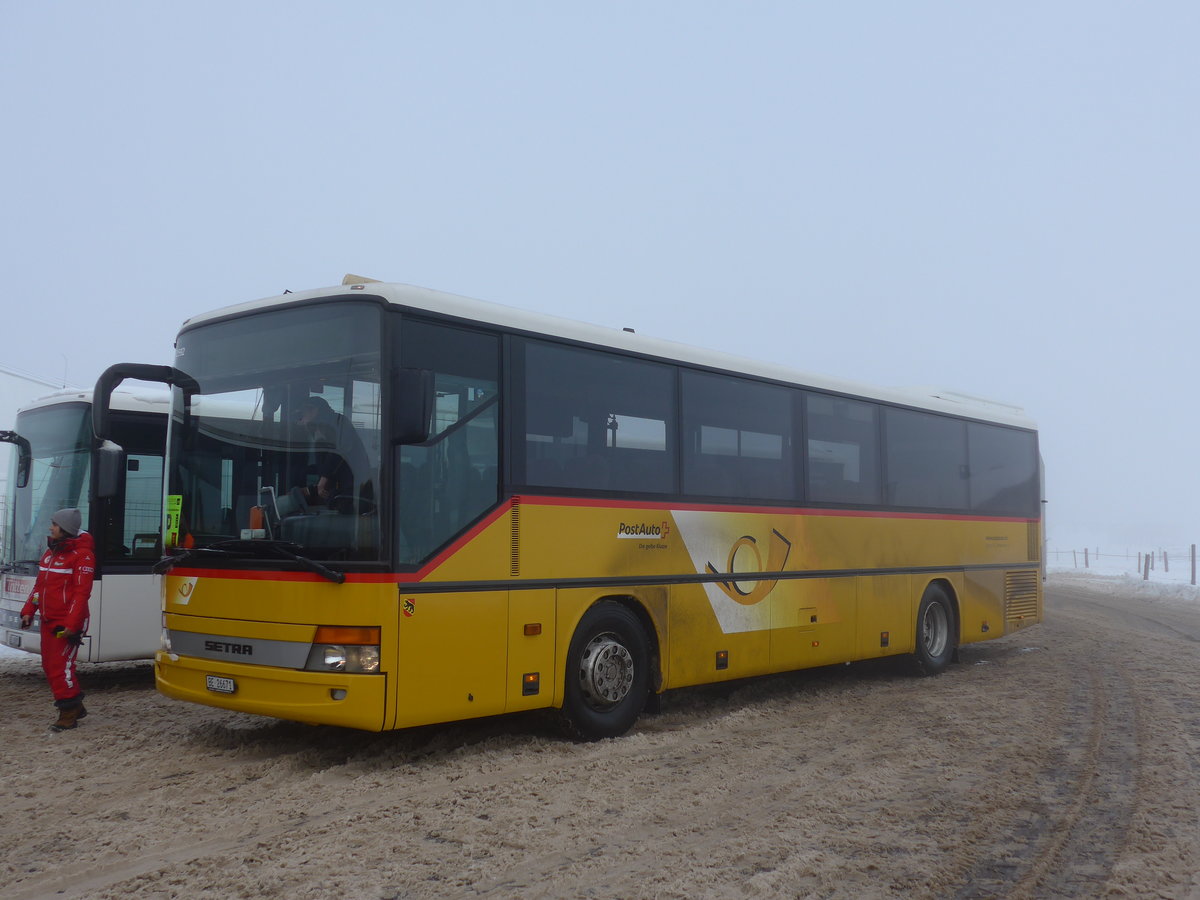 (177'966) - Spring, Schwenden - BE 26'671 - Setra am 8. Januar 2017 in Adelboden, Weltcup