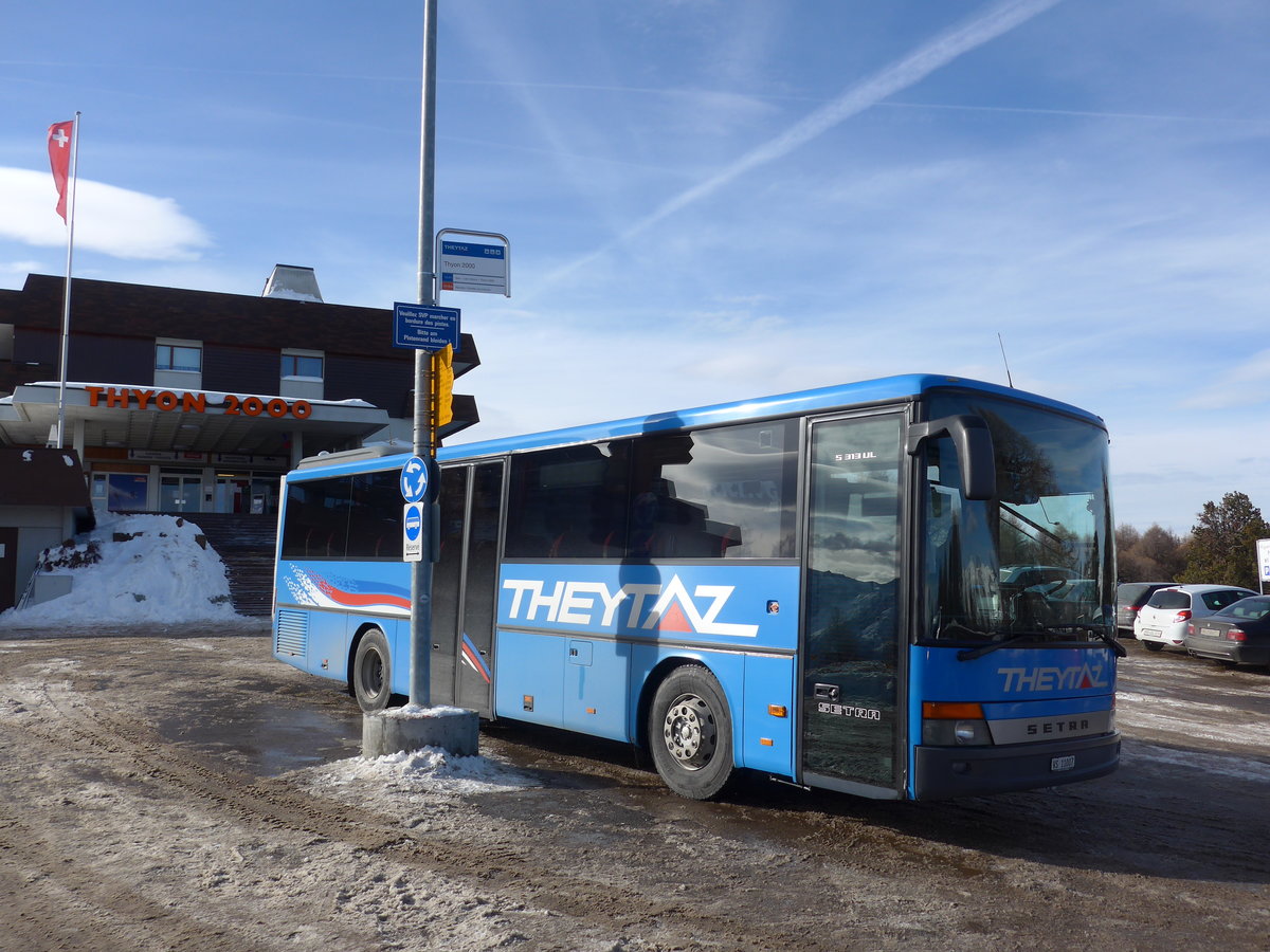 (178'193) - Theytaz, Sion - VS 11'007 - Setra am 28. Januar 2017 in Thyon 2000