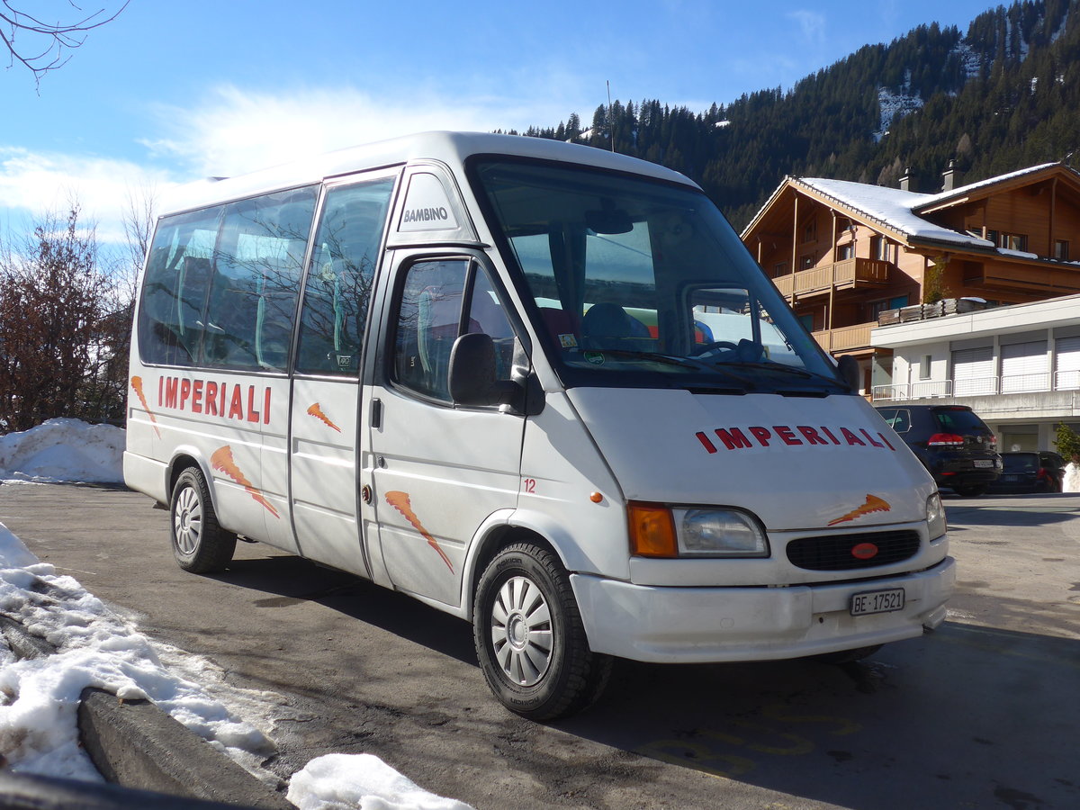 (178'226) - Imperiali, Oberwil b.B. - Nr. 12/BE 17'521 - Ford am 29. Januar 2017 in Adelboden, Landstrasse