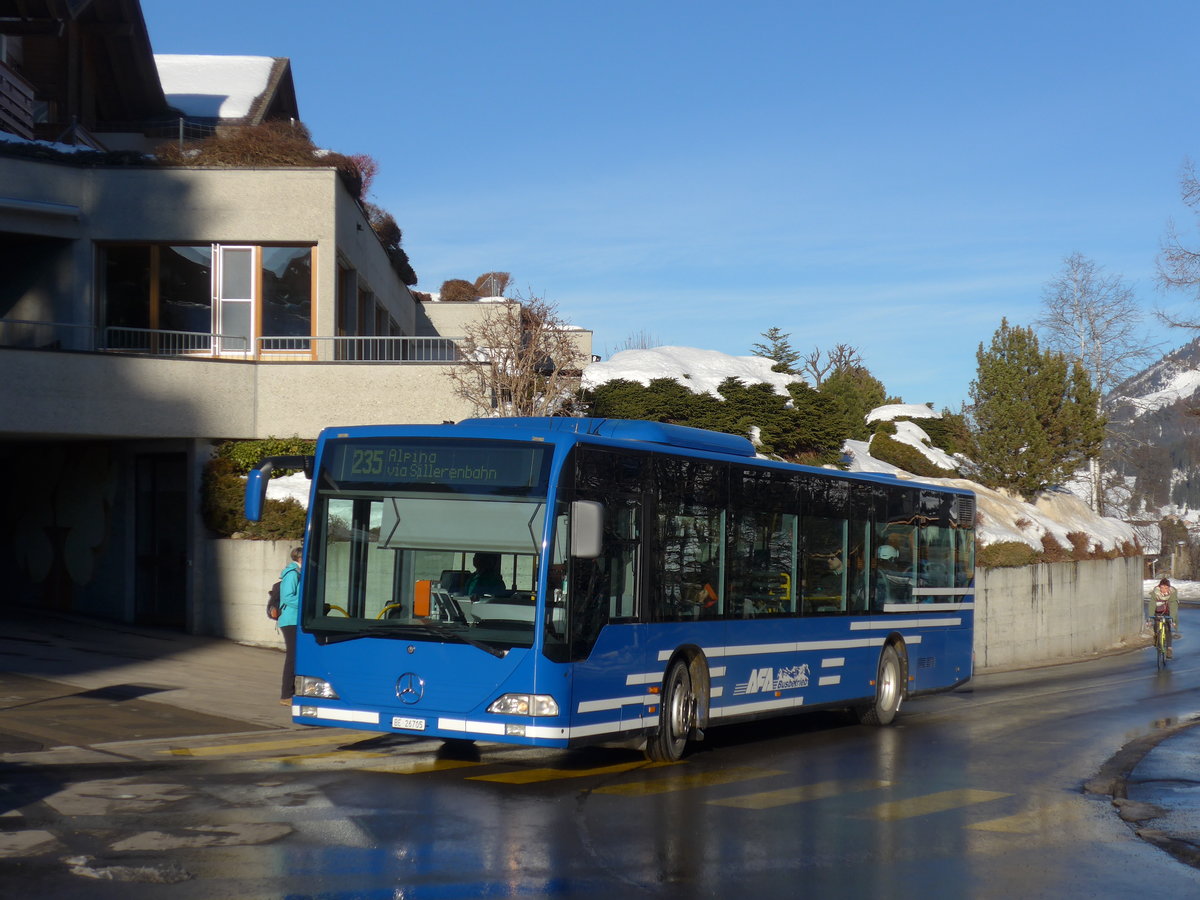 (178'235) - AFA Adelboden - Nr. 93/BE 26'705 - Mercedes (ex Nr. 5) am 29. Januar 2017 in Adelboden, Altersheim