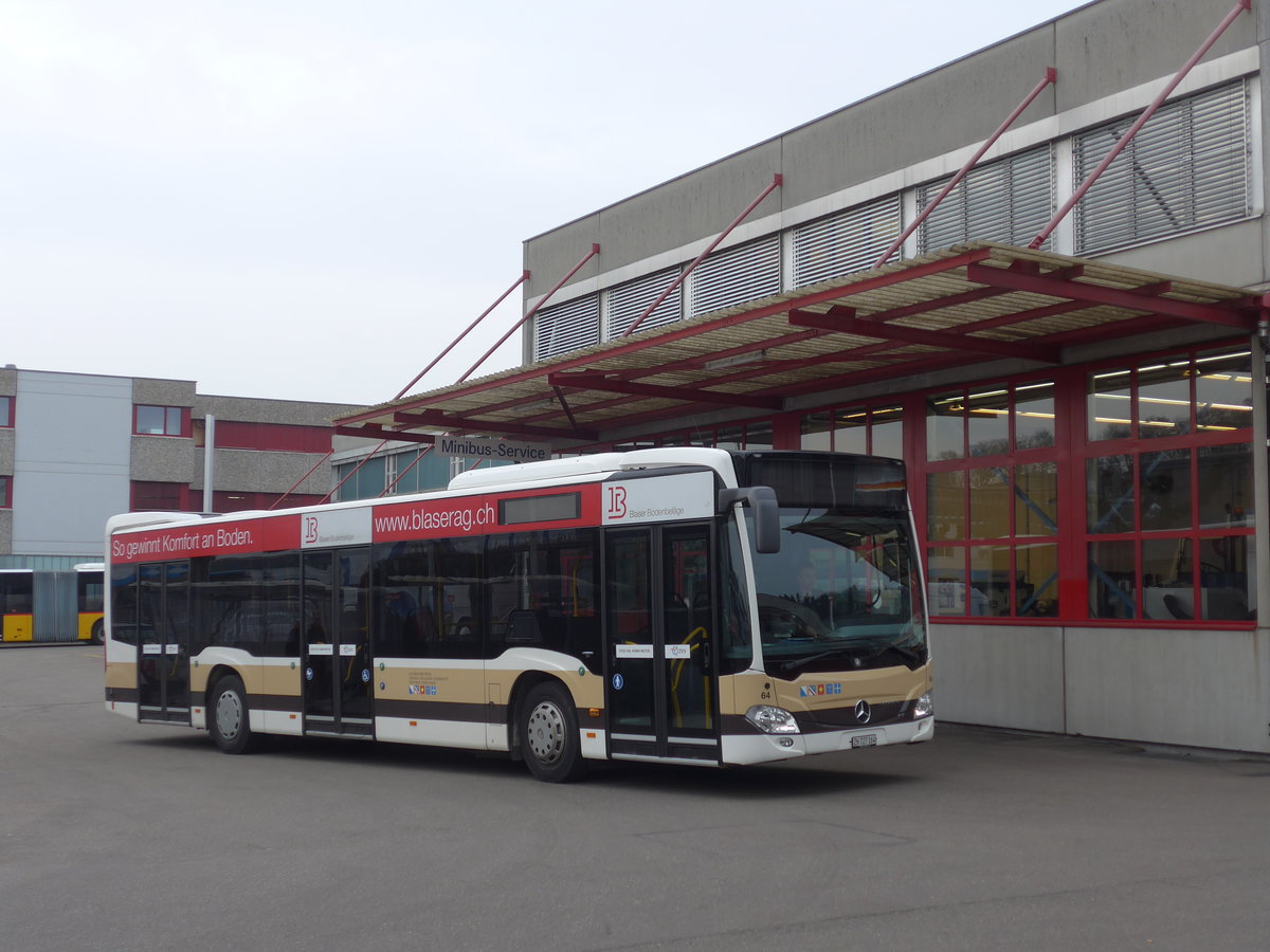 (178'503) - AZZK Zollikon - Nr. 64/ZH 727'164 - Mercedes am 10. Februar 2017 in Kloten, EvoBus