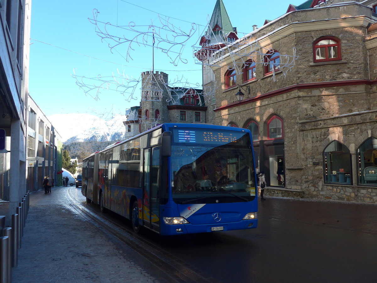 (178'563) - SBC Chur - Nr. 99/GR 156'999 - Mercedes am 18. Februar 2017 in St. Moritz, Klinik Gut