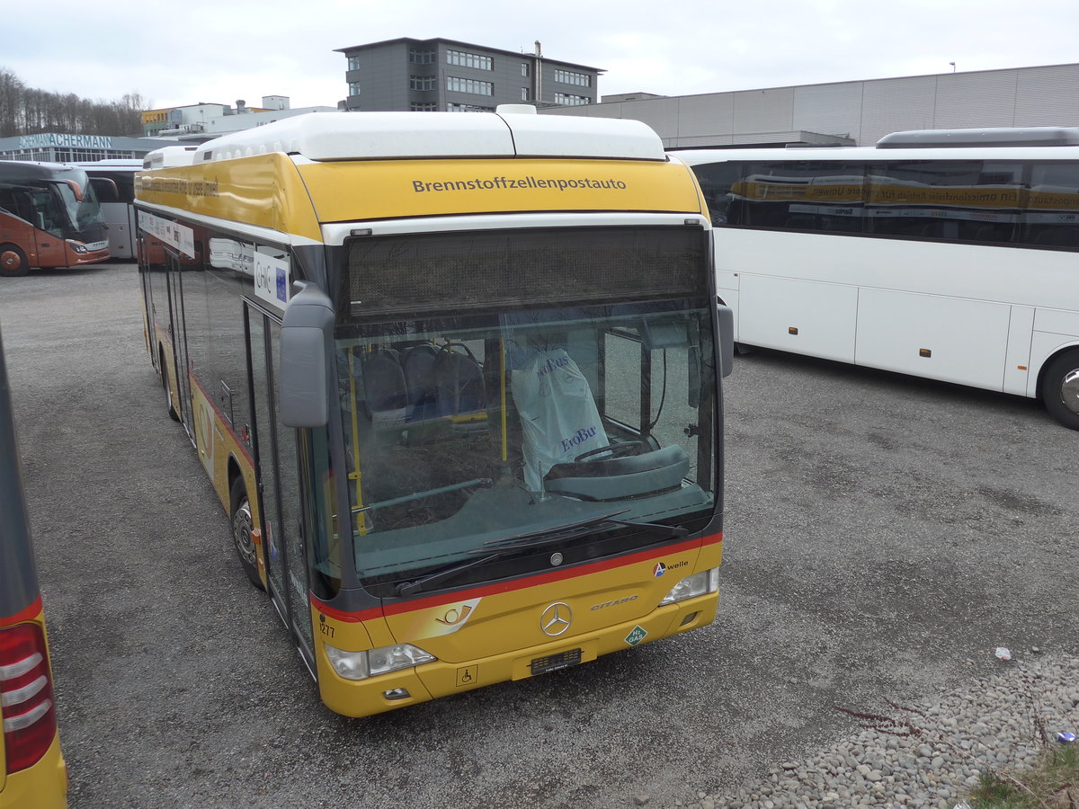 (179'055) - Voegtlin-Meyer, Brugg - Nr. 277 - Mercedes am 20. Mrz 2017 in Kloten, EvoBus