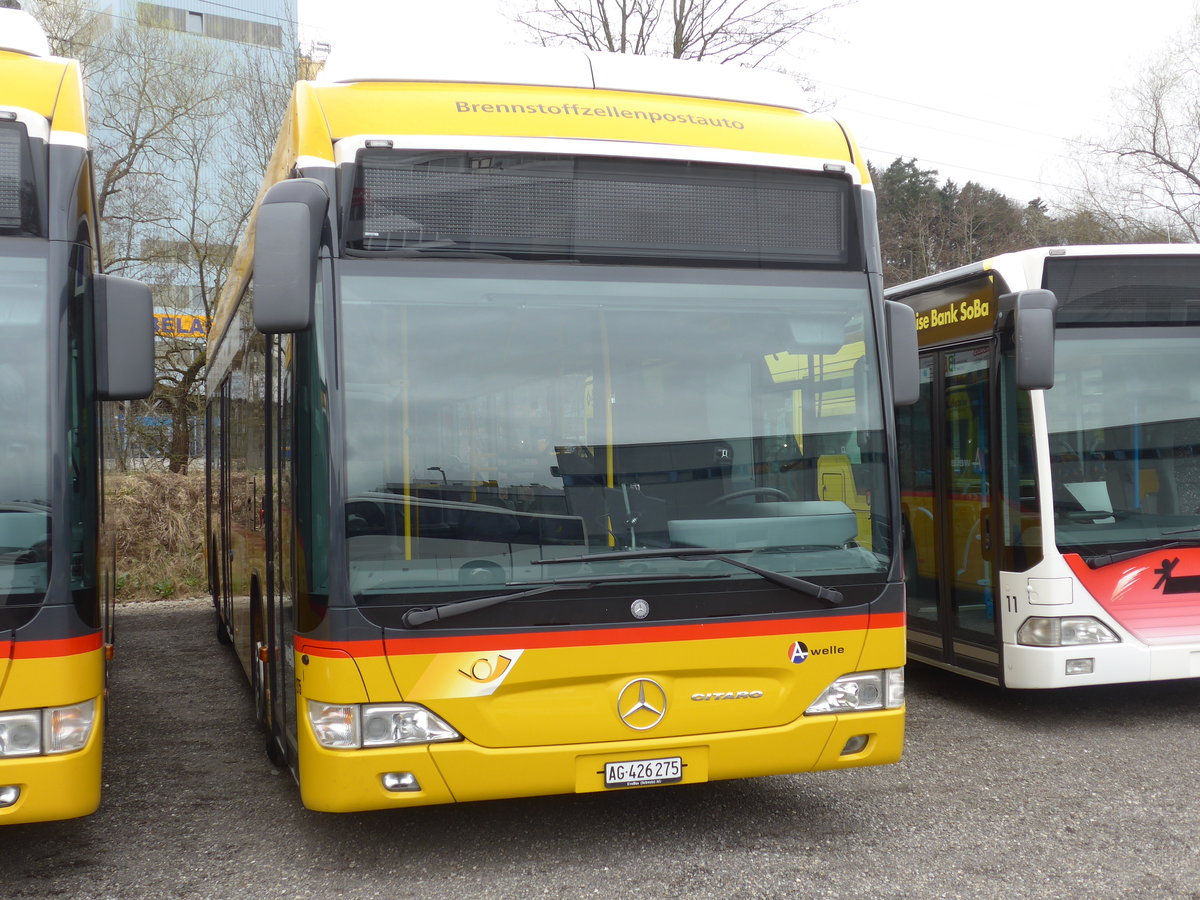 (179'059) - Voegtlin-Meyer, Brugg - Nr. 275/AG 426'275 - Mercedes am 20. Mrz 2017 in Kloten, EvoBus