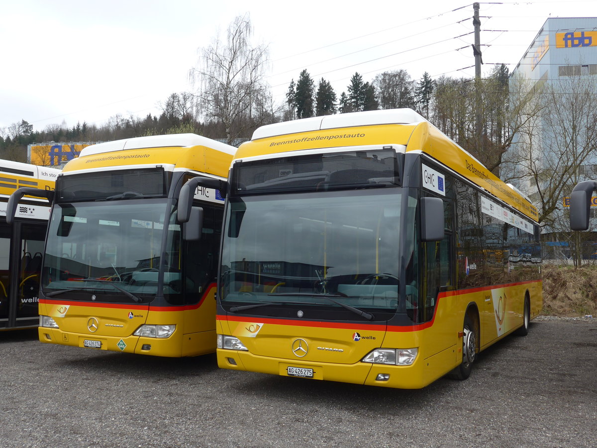 (179'060) - Voegtlin-Meyer, Brugg - Nr. 275/AG 426'275 - Mercedes am 20. Mrz 2017 in Kloten, EvoBus