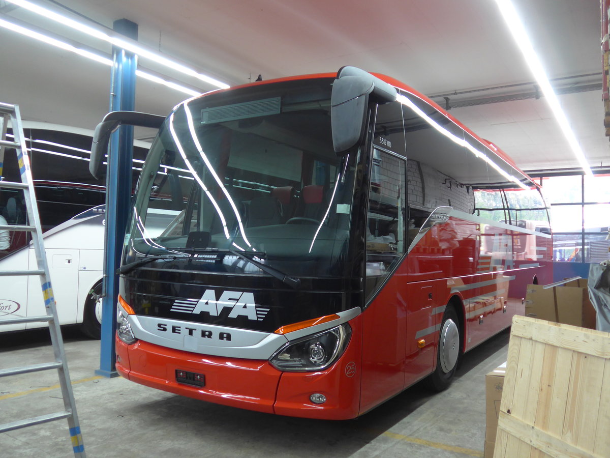 (179'730) - AFA Adelboden - Nr. 25 - Setra am 26. April 2017 in Kloten, EvoBus