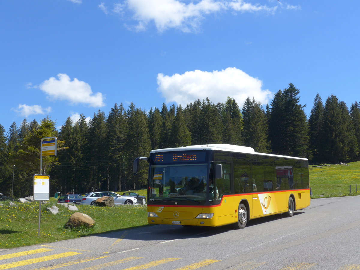 (180'324) - PostAuto Ostschweiz - SG 359'639 - Mercedes (ex Abderhalden, Wildhaus) am 22. Mai 2017 in Schwgalp, Passhhe