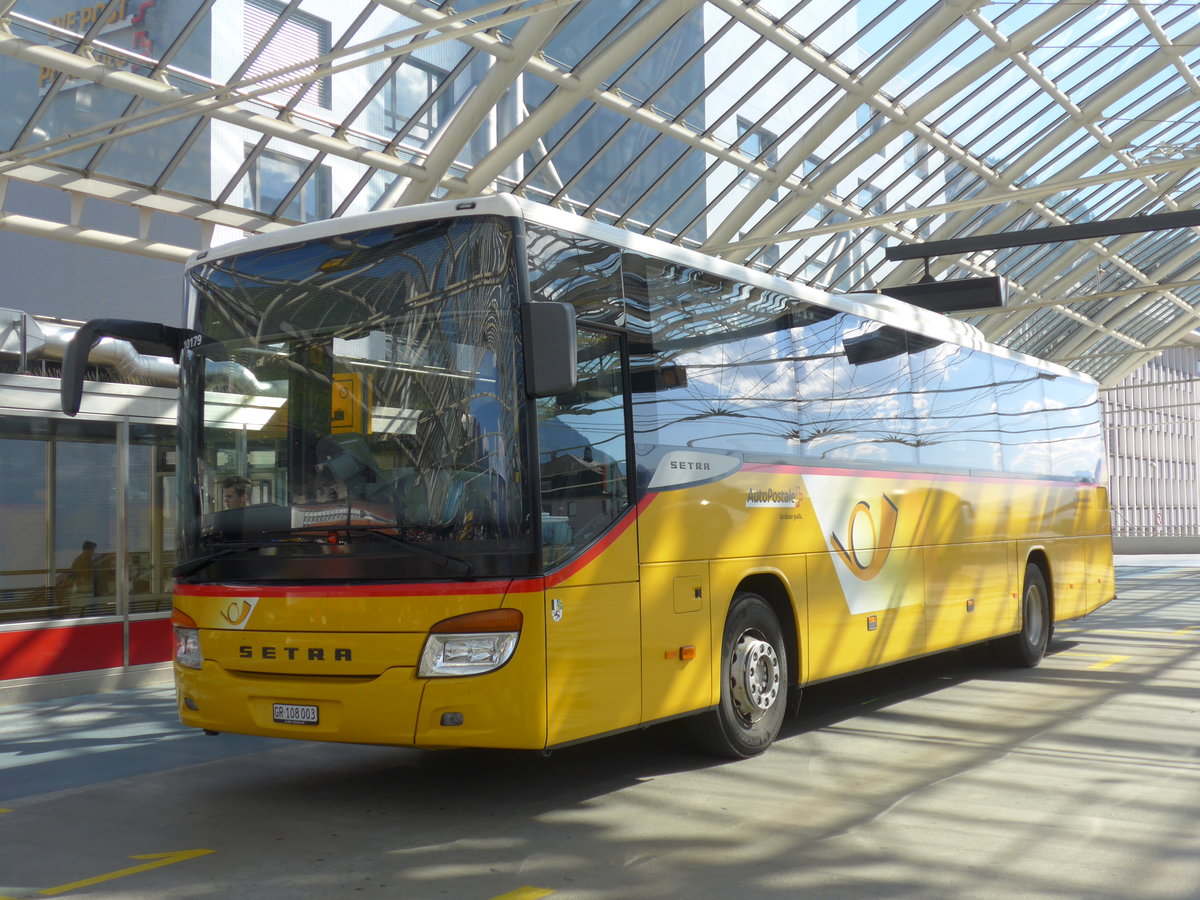 (180'402) - TpM, Mesocco - Nr. 3/GR 108'003 - Setra am 22. Mai 2017 in Chur, Postautostation