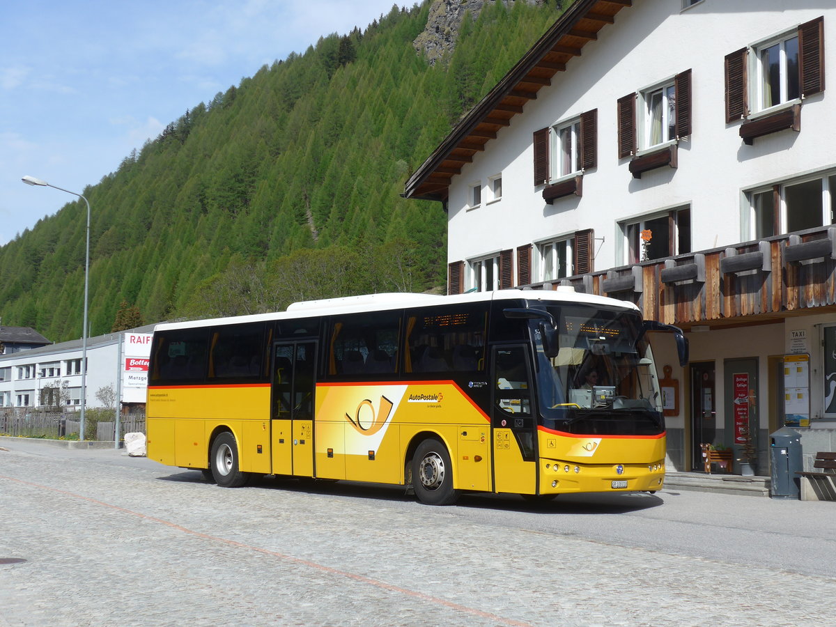 (180'489) - TpM, Mesocco - Nr. 18/GR 108'018 - Temsa (ex AutoPostale Ticino) am 23. Mai 2017 in Splgen, Dorf