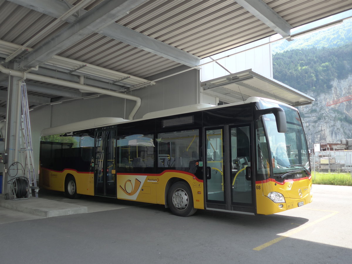 (180'699) - AAGU Altdorf - Nr. 68/UR 9156 - Mercedes am 24. Mai 2017 in Schattdorf, Garage