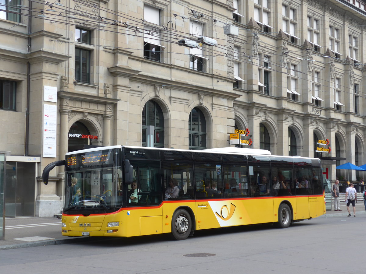 (182'010) - Steiger, Schlatt - Nr. 255/ZH 93'012 - MAN am 10. Juli 2017 beim Hauptbahnhof Winterthur