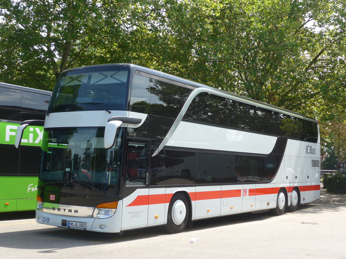 (182'625) - Aus Deutschland: Arzt, Seligenporten - NM-AL 8001 - Setra am 3. August 2017 in Zrich, Sihlquai