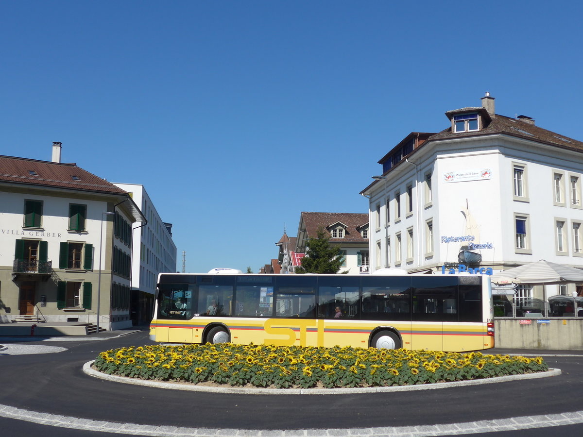 (183'513) - STI Thun - Nr. 128/BE 800'128 - MAN am 14. August 2017 in Thun, Guisanplatz