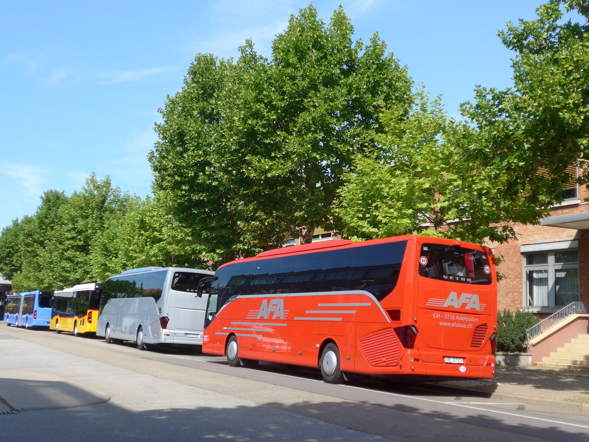 (183'822) - Aus der Schweiz: AFA Adelboden - Nr. 15/BE 26'702 - Setra am 22. August 2017 in Mannheim, EvoBus