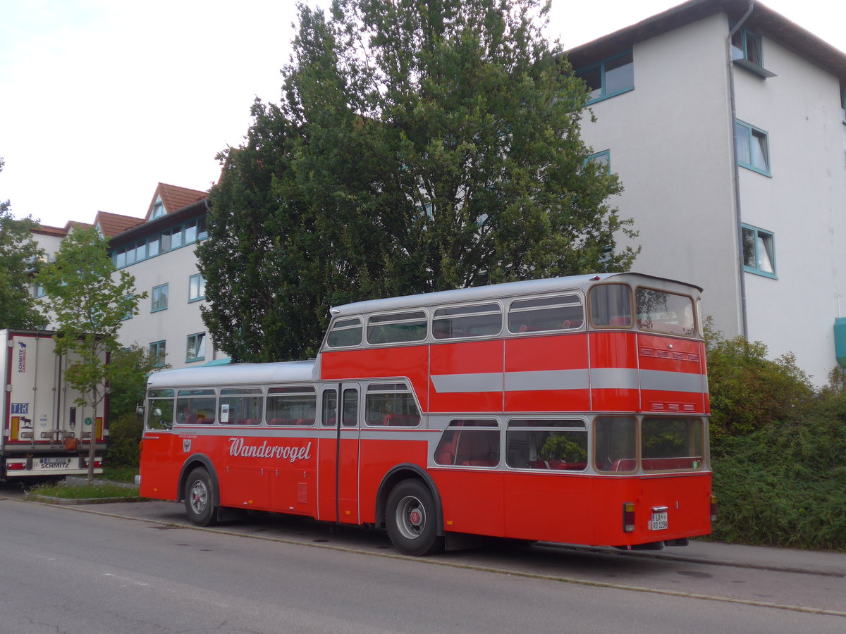 (183'868) - Radlmeier, Ergoldsbach - LA-RD 123H - FBW/Vetter-R&J Anderthalbdecker (ex FRAM Drachten/NL Nr. 20; ex Wespe, Altsttten; ex AFA Adelboden Nr. 4) am 23. August 2017 in Herrenberg, H+ Hotel