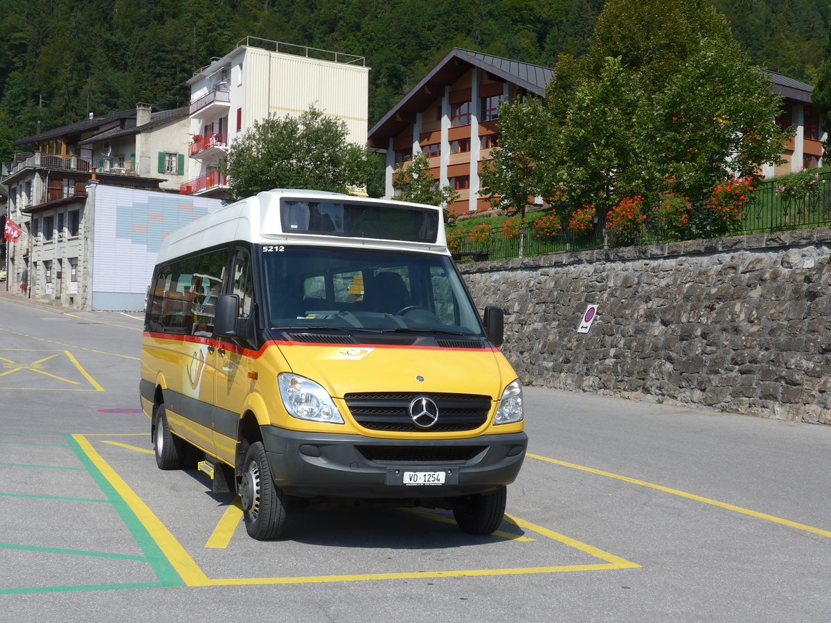 (183'982) - TPC Aigle - VD 1254 - Mercedes am 24. August 2017 beim Bahnhof Le Spey