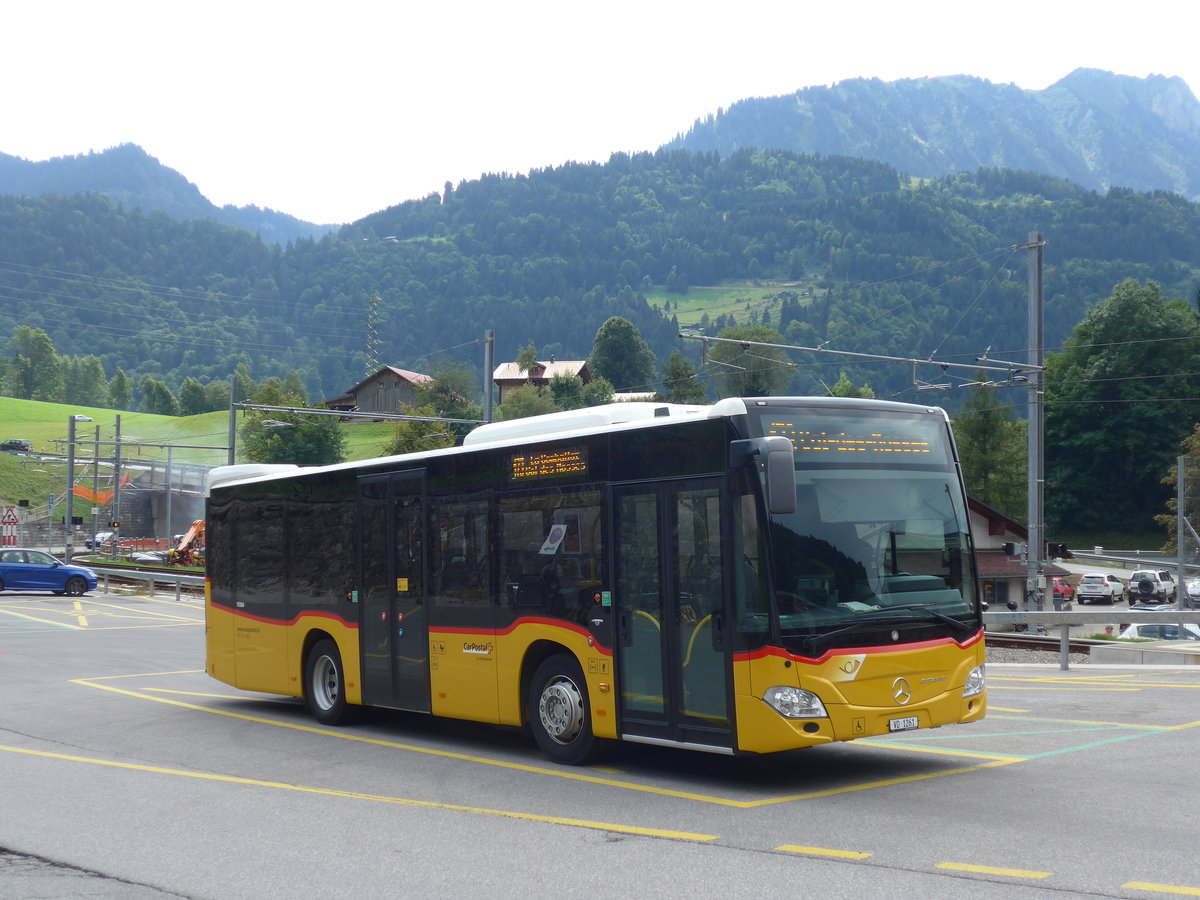 (183'989) - TPC Aigle - VD 1261 - Mercedes am 24. August 2017 beim Bahnhof Le Spey