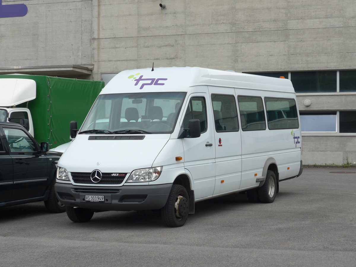 (184'008) - TPC Aigle - VD 303'949 - Mercedes am 24. August 2017 in Aigle, Dpt